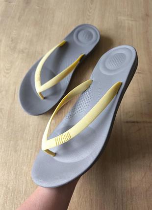 Крутые мужские вьетнамки шлепанцы  fitflop, р.47.