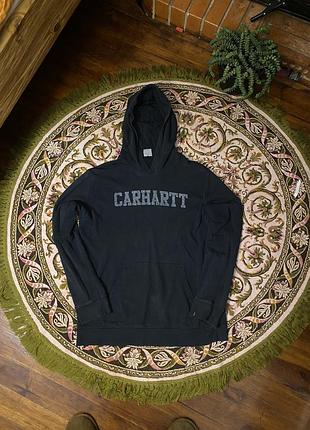 Чоловіче худі carhartt чорне з написом