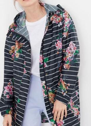 Женская продленная куртка дождевик joules 16р