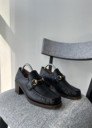 Вінтажні жіночі туфлі взуття черевики сабо gucci