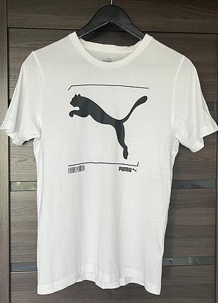 Оригинальная футболка puma nu-tility graphic tee (размер xs)