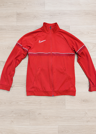 Спортивна кофта чоловіча nike dri-fit academy 21 червона розмір м