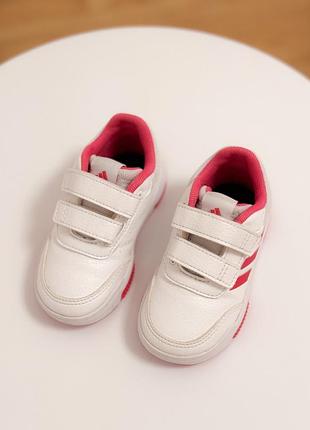 Кеди дитячі 21 білі adidas 3