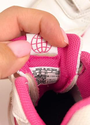 Кеди дитячі 21 білі adidas 6