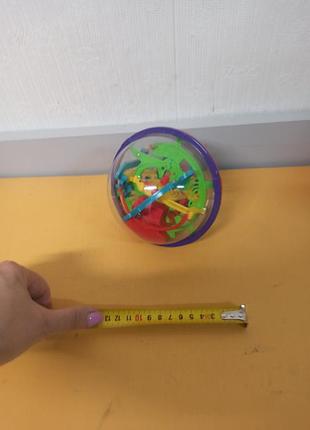 Головоломка шара лабиринт 3d 13 см 3