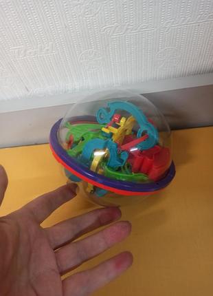 Головоломка шара лабиринт 3d 13 см 7