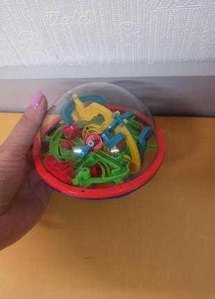 Головоломка шара лабиринт 3d 13 см 6