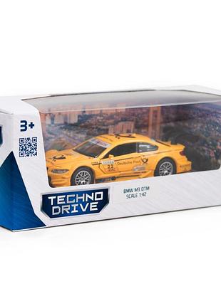 Автомодель - bmw m3 dtm (желтый) 4