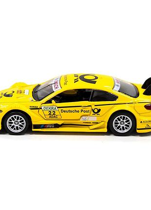 Автомодель - bmw m3 dtm (желтый) 5