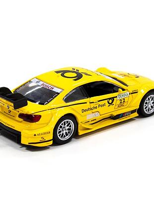 Автомодель - bmw m3 dtm (желтый) 8