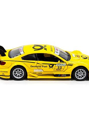 Автомодель - bmw m3 dtm (желтый) 9