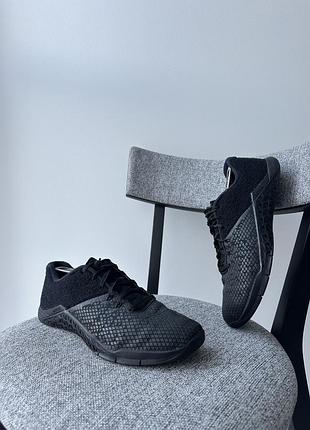 Чорні чоловічі спортивні кросівки кеди взуття nike metcon