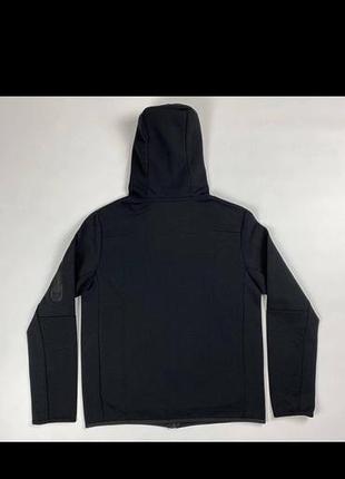 Кофта чоловіча nike tech fleece чорна 2