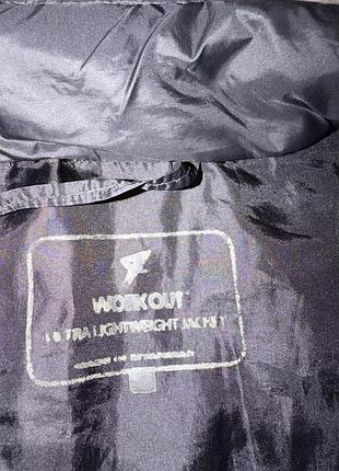 Чоловіча легка куртка мікропуховик workout 4