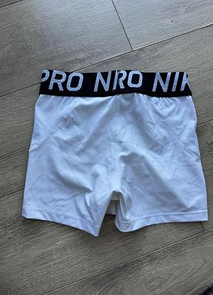 Білі шорти nike, s 10