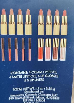 Помада, блеск, карандаш для губ created for macy's 17-piece stackable lip wardrobe set 9