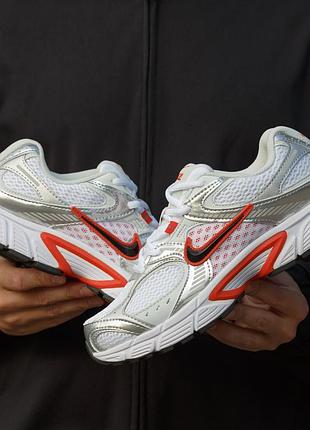 Кроссовки nike v5 rnr sky white red – бело-красные, размеры 36–45 супер цена!