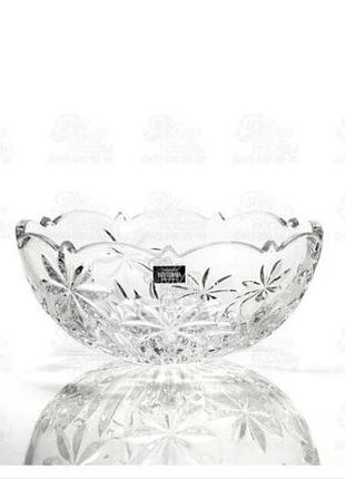 Миска crystalite bohemia кришталева 22 см 3