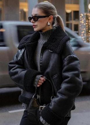 Дублянка авіатор zara oversize s/m