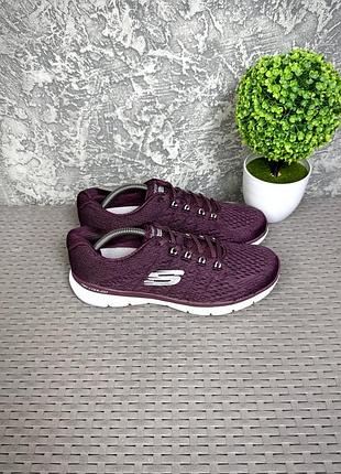Skechers lite-weight кроссовки 39 размер спортивные бордовые