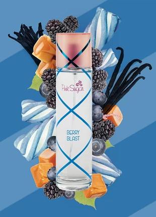 Яскрава солодка карамель ягоди парфумована вода aquolina pink sugar berry blast 50 мл