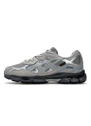 Кросівки asics gel-nyc gore-tex light grey metallic