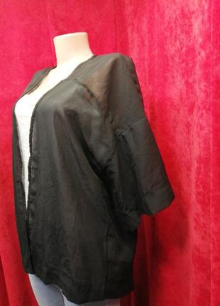 Жіноча чорна накидка, прозора