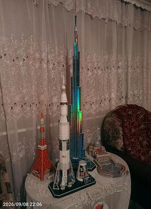 3d пазли комплект