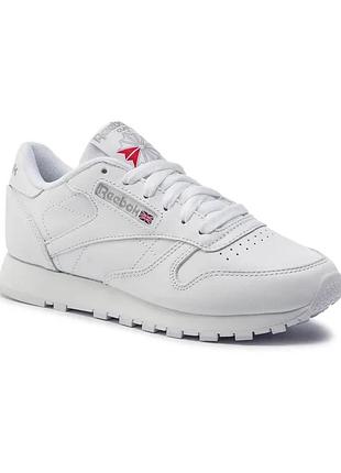 Кросівки шкіряні reebok розмір 35,5 - 23 см, білі