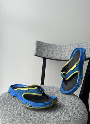 Чоловічі спортивні сланці шльопанці сандалі тапки salomon