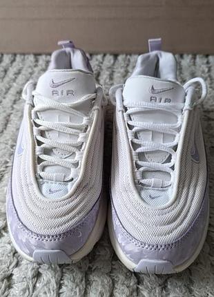 Кросівки nike air max 97 білі з бузковим