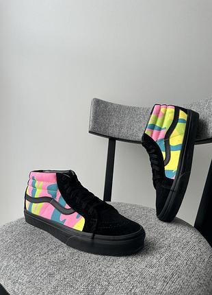 Чоловічі чорні класичні кросівки кеди взуття vans