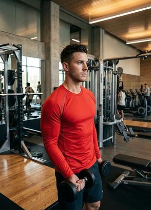 Чоловічий лонгслів nike running dri-fit (оригінал) m/l