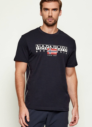 Футболка napapijri t-shirt s-aylmer regular fit