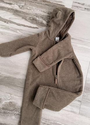 Комбінезон для хлопчиків h&m осінній флісовий