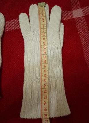 Перчатки шерстяные,100%шерсть 4