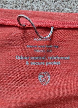 Forclaz merino wool женская мериносовая майка 2
