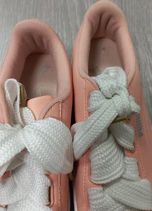 Кожаные женские кеды puma 6