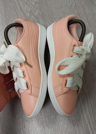 Кожаные женские кеды puma 4