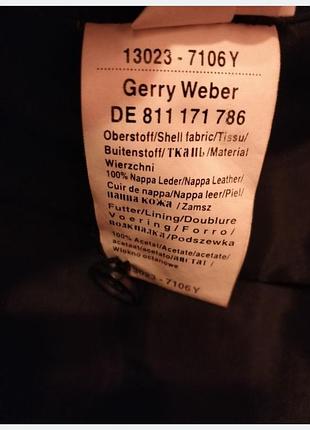 Плащ шкіряний gerry weber 4