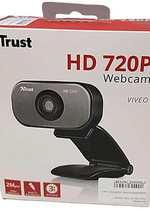 Веб-камера б/у trust viveo hd 720p webcam