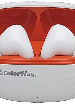 Наушники bluetooth-гарнитура б/у сolorway slim tws-5 арт.123460