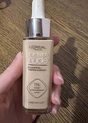 Тональний крем l'oréal paris true match nude plumping tinted serum 30 мл