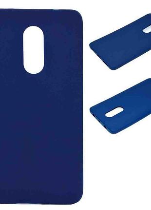 Чехол для мобильного телефона original silicon case xiaomi redmi 5 plus blue
