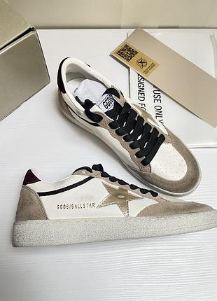 Стильні кеди golden goose ballstar р.39 шкіра/замш повне пакування нові!