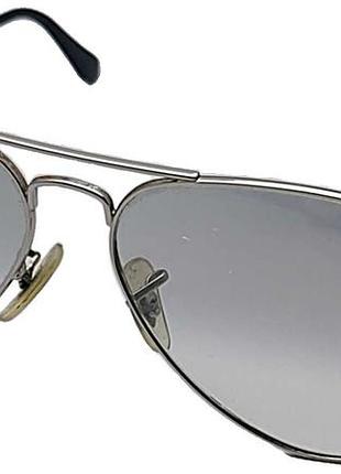 Сонцезахисні окуляри б/у ray-ban aviator large metal rb 3025 003/3f 58 мм.
