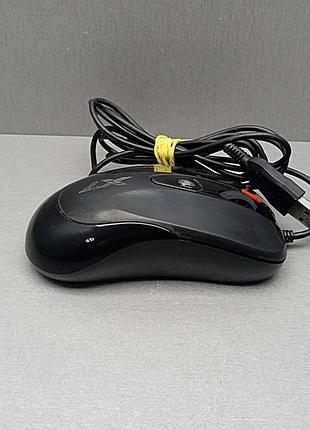 Мышь компьютерная б/у a4tech x-705k black usb 7