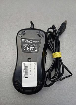 Мышь компьютерная б/у a4tech x-705k black usb 8