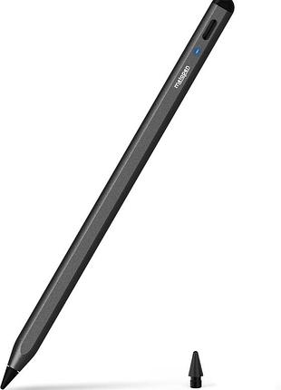 Стилус metapen a8 для apple ipad 2018–2026 palm rejection pixel precision быстрая зарядка черный