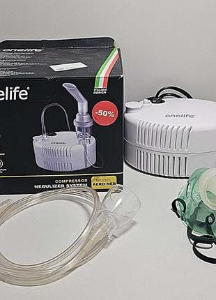 Ингалятор небулайзер б/у onelife aero neb 3